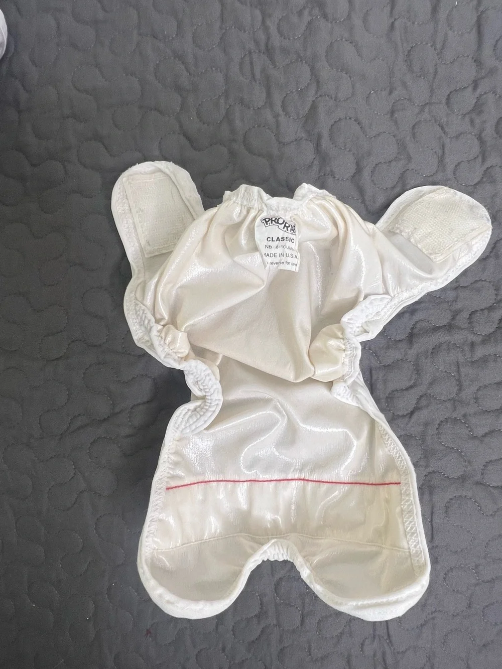 White Cloth Diaper Covers 3 pack bundle set